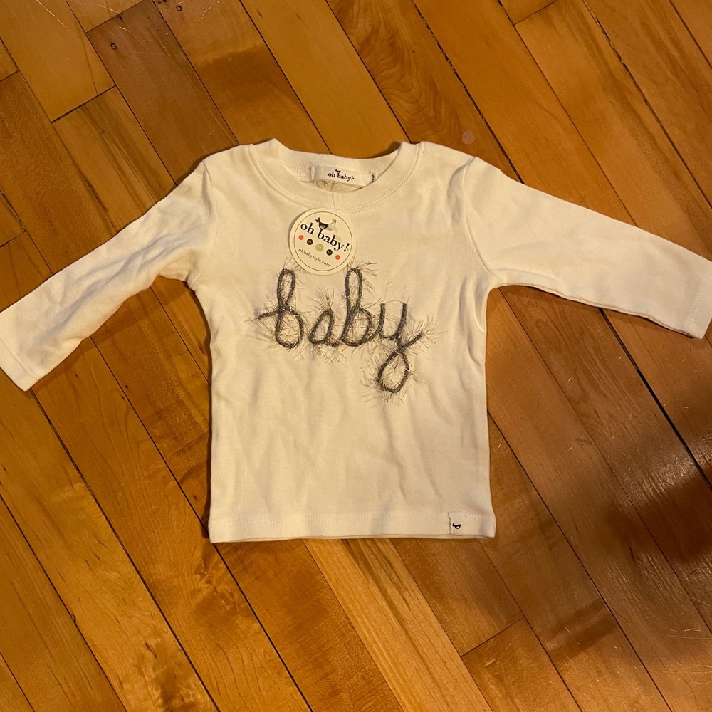 Oh Baby! 3-6 month long sleeve shirt